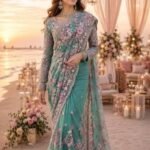 emboried saree 4