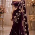 embrodried saree 3